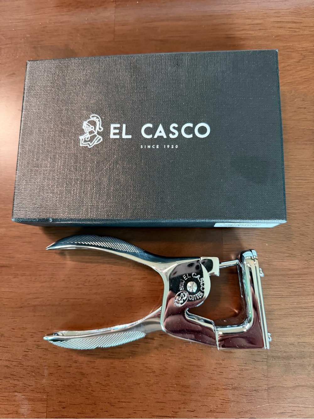 El Casco Cigar Cutter with Original Box